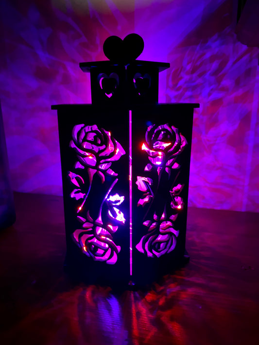 Roses Lantern MDF Large
