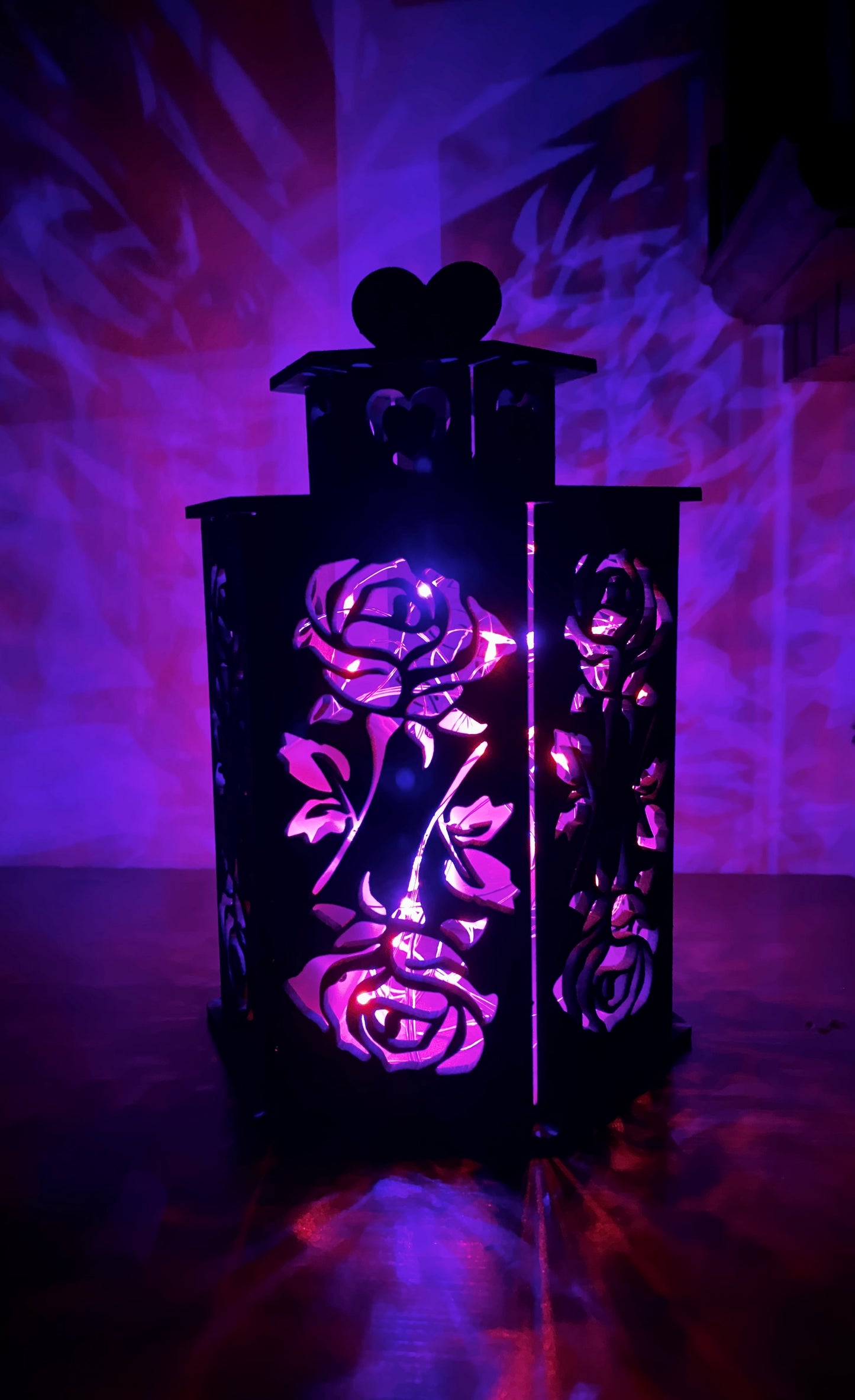 Roses Lantern MDF Large