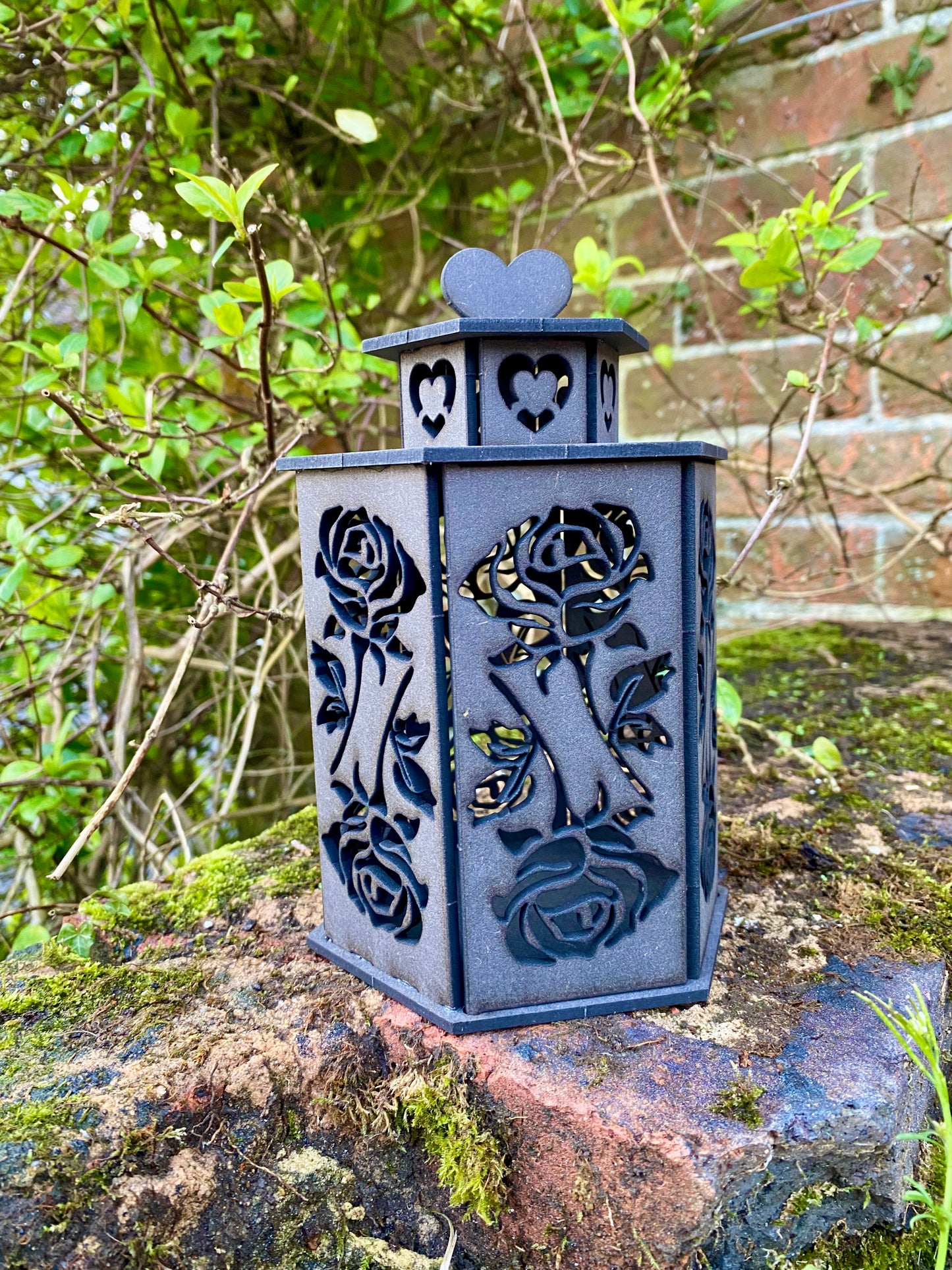 Roses Lantern MDF Large