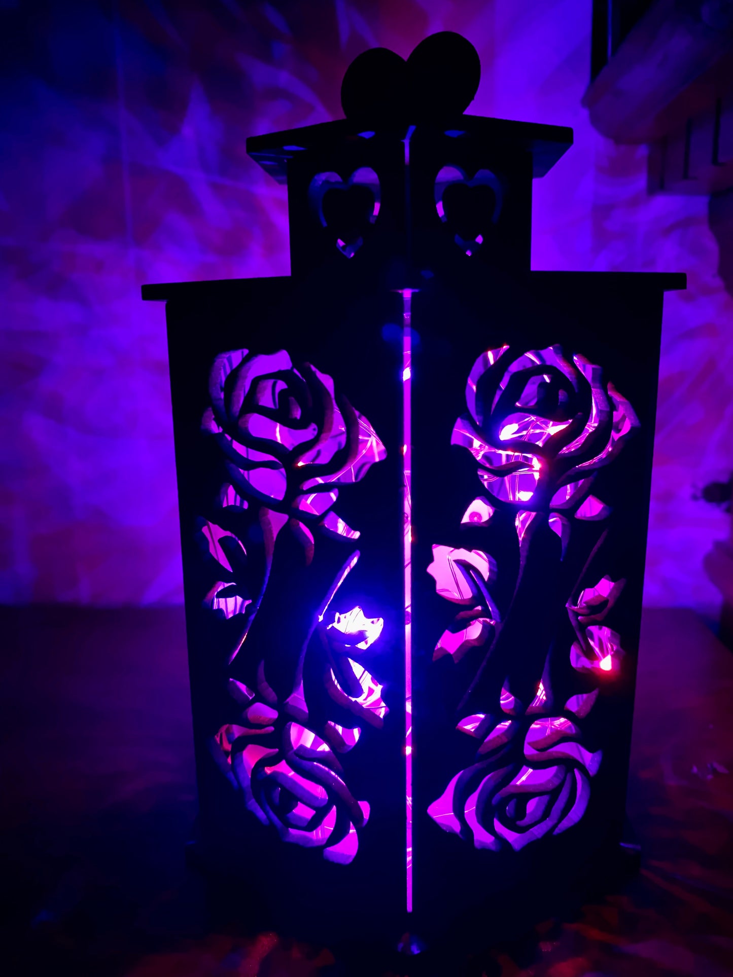 Roses Lantern MDF Large