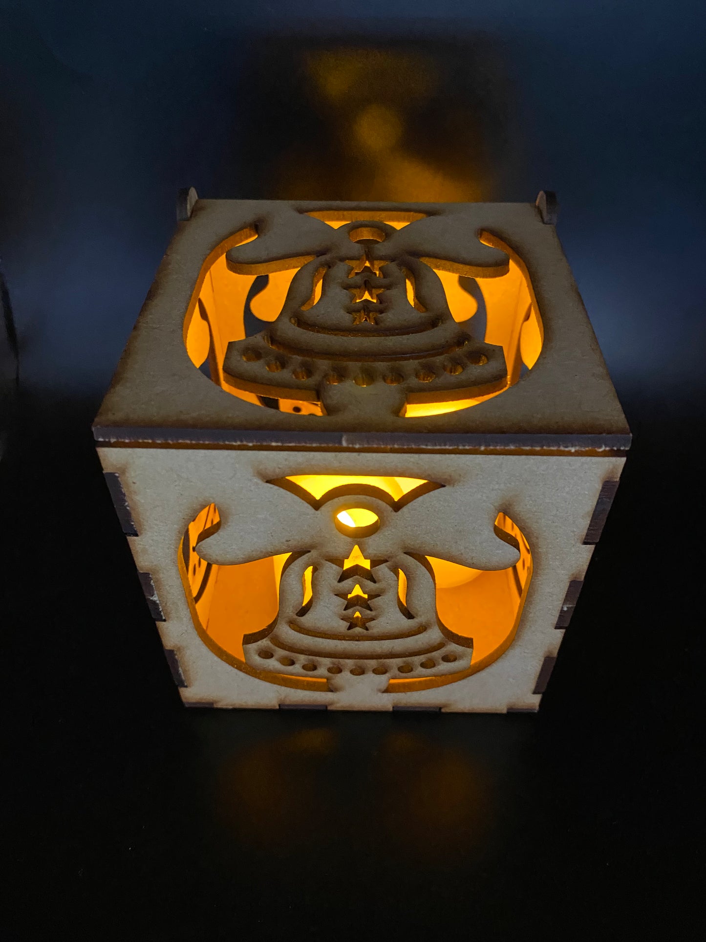 Christmas Bell MDF Craft Kit Night Light