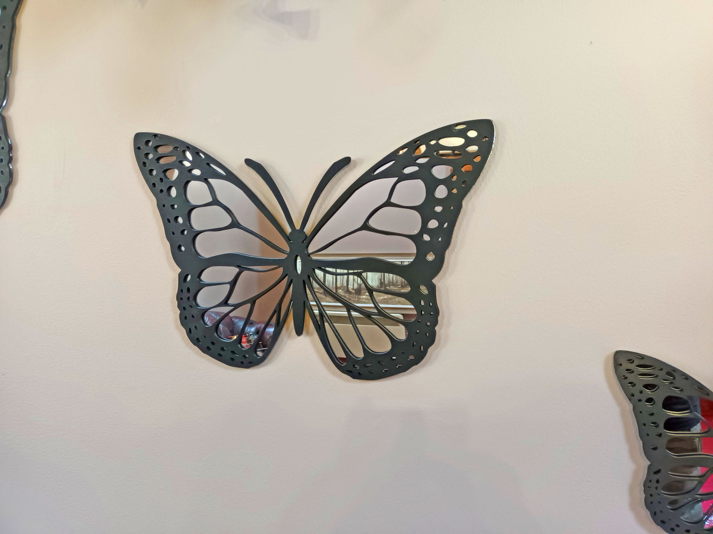 Butterfly Mirrors Set of 3
