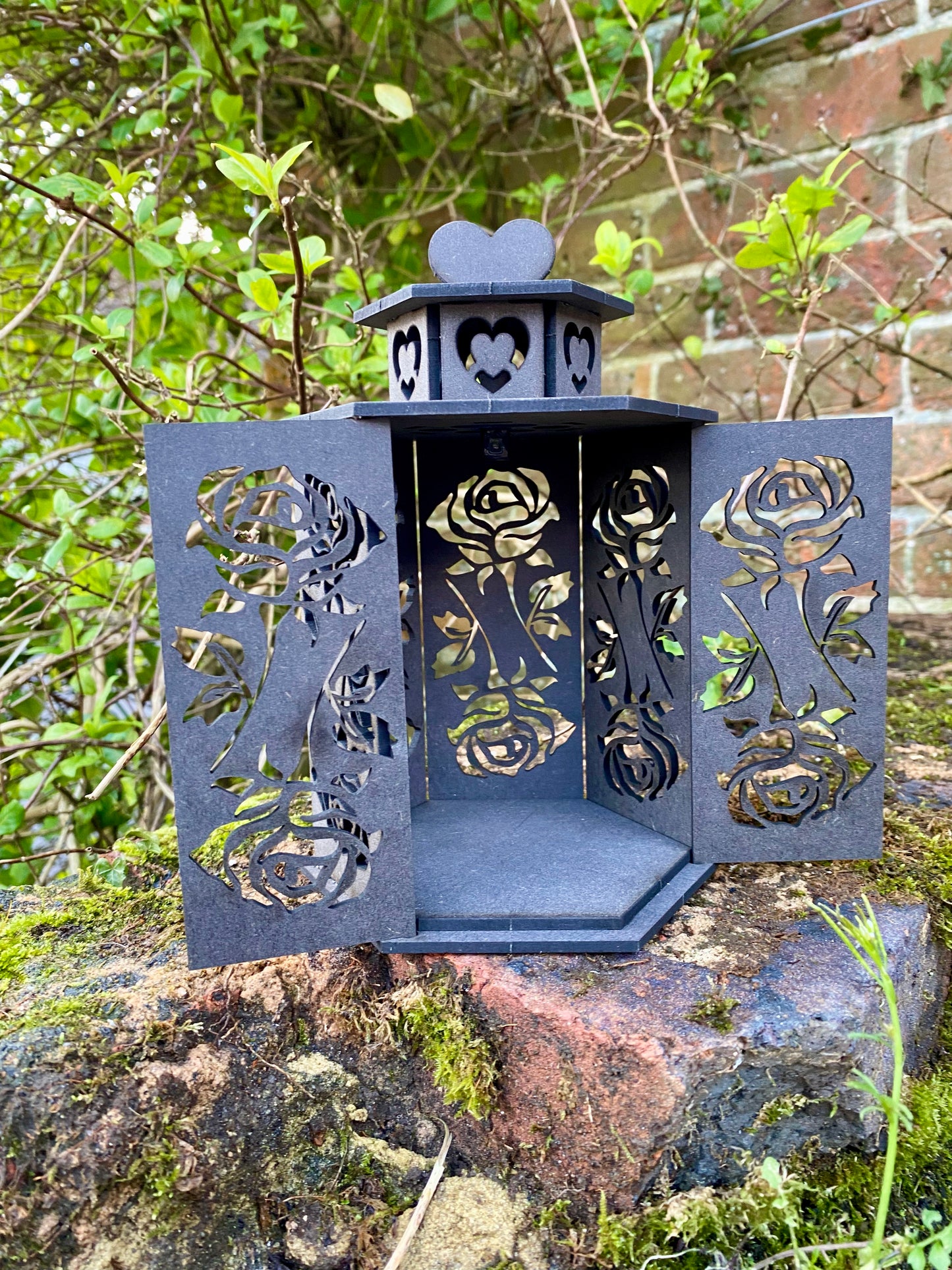 Roses Lantern MDF Large