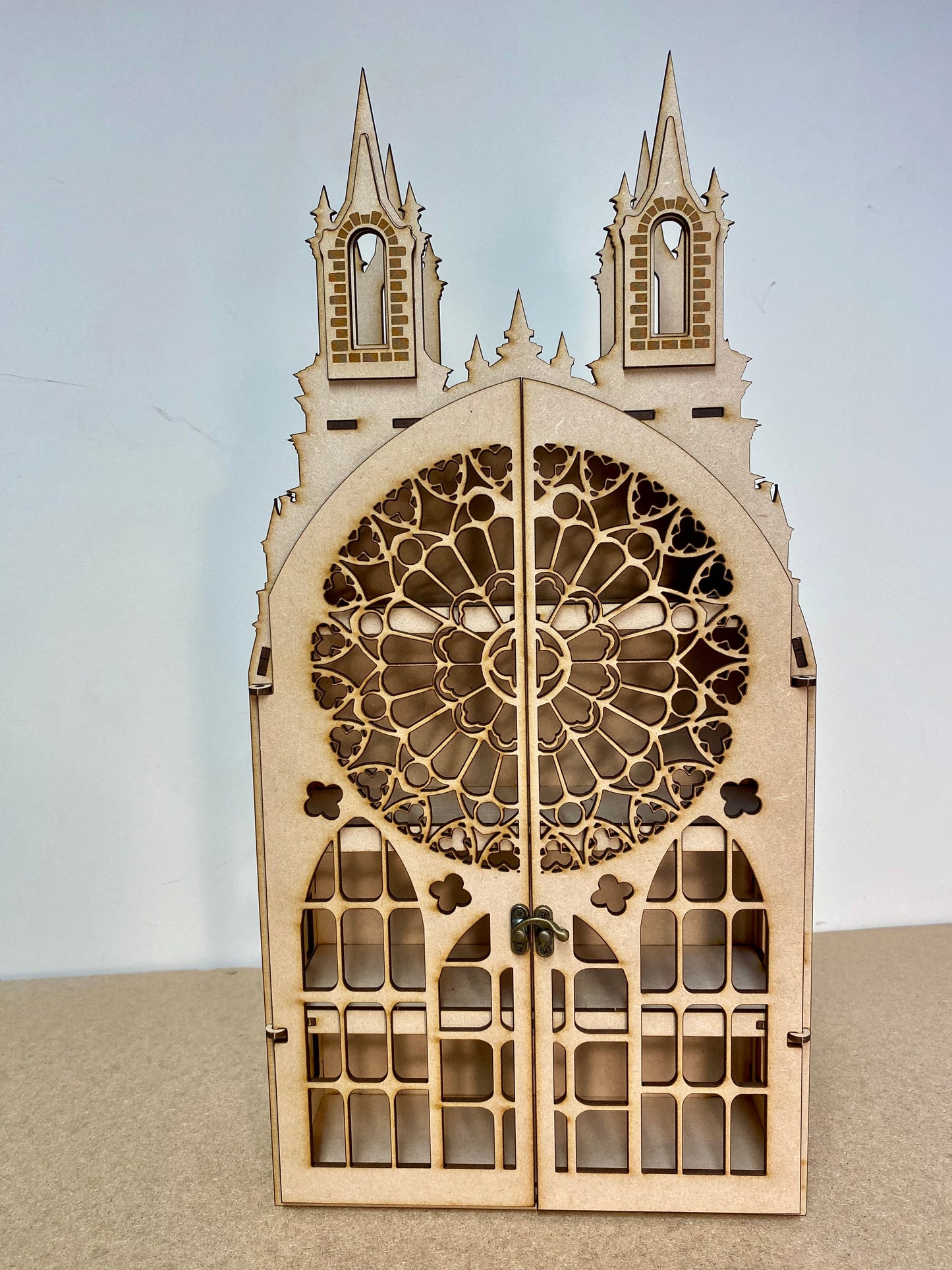 Crystal display Shelf, Castle shelf, Gothic Display Cabinet, Gothic Decor, Crystal display cabinet, display cabinet, Gothic shelving