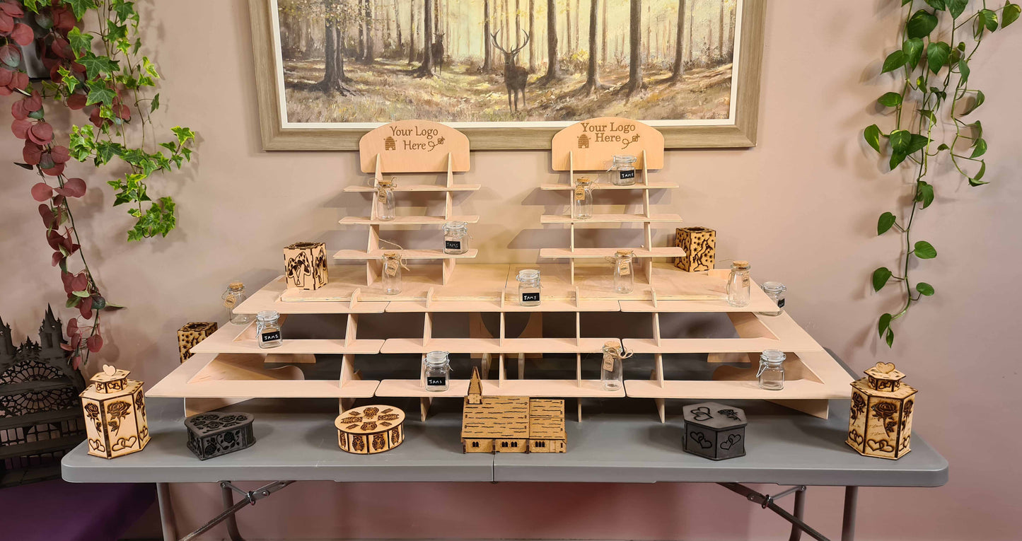Shop/Craft Display Stand Complete Setup With or Without Table