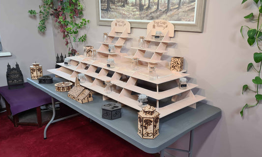 Shop/Craft Display Stand Complete Setup With or Without Table