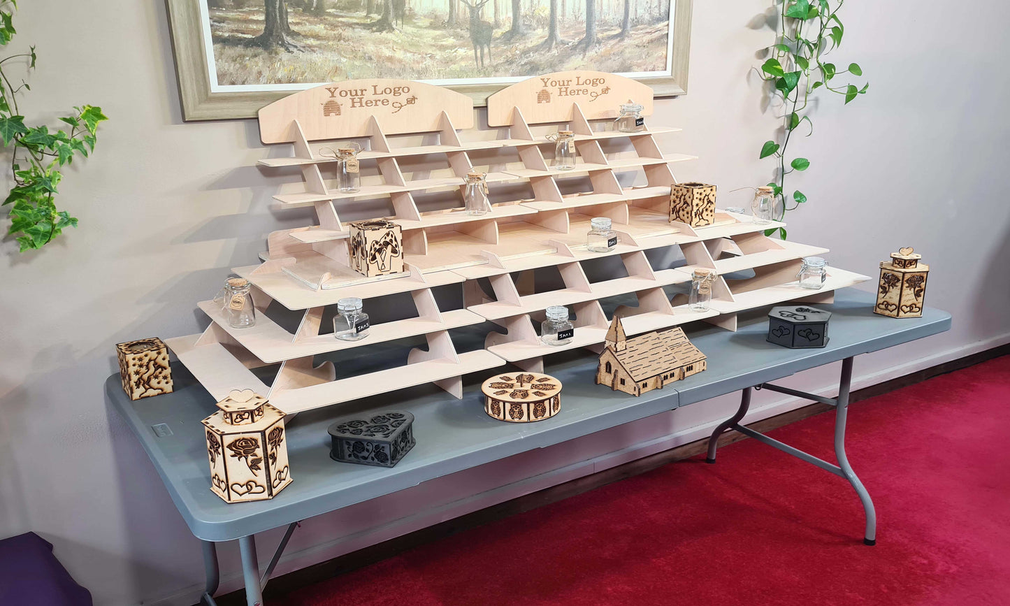 Shop/Craft Display Stand Complete Setup With or Without Table