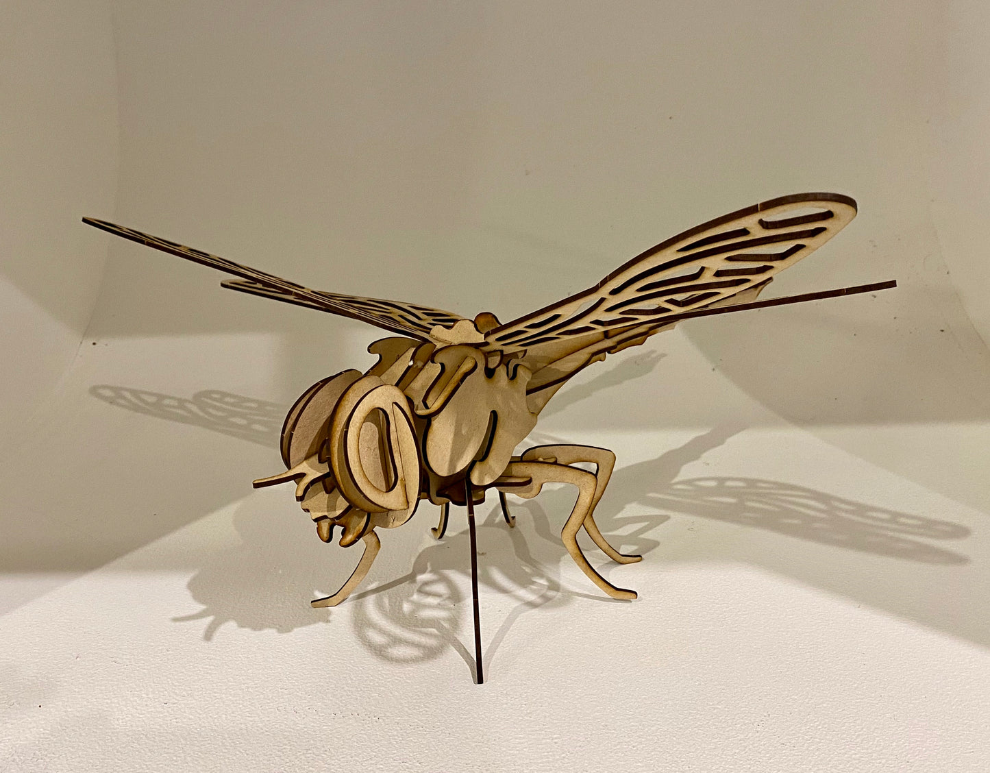 Dragonfly 3D Wooden Jigsaw MDF Craft Puzzle Kit
