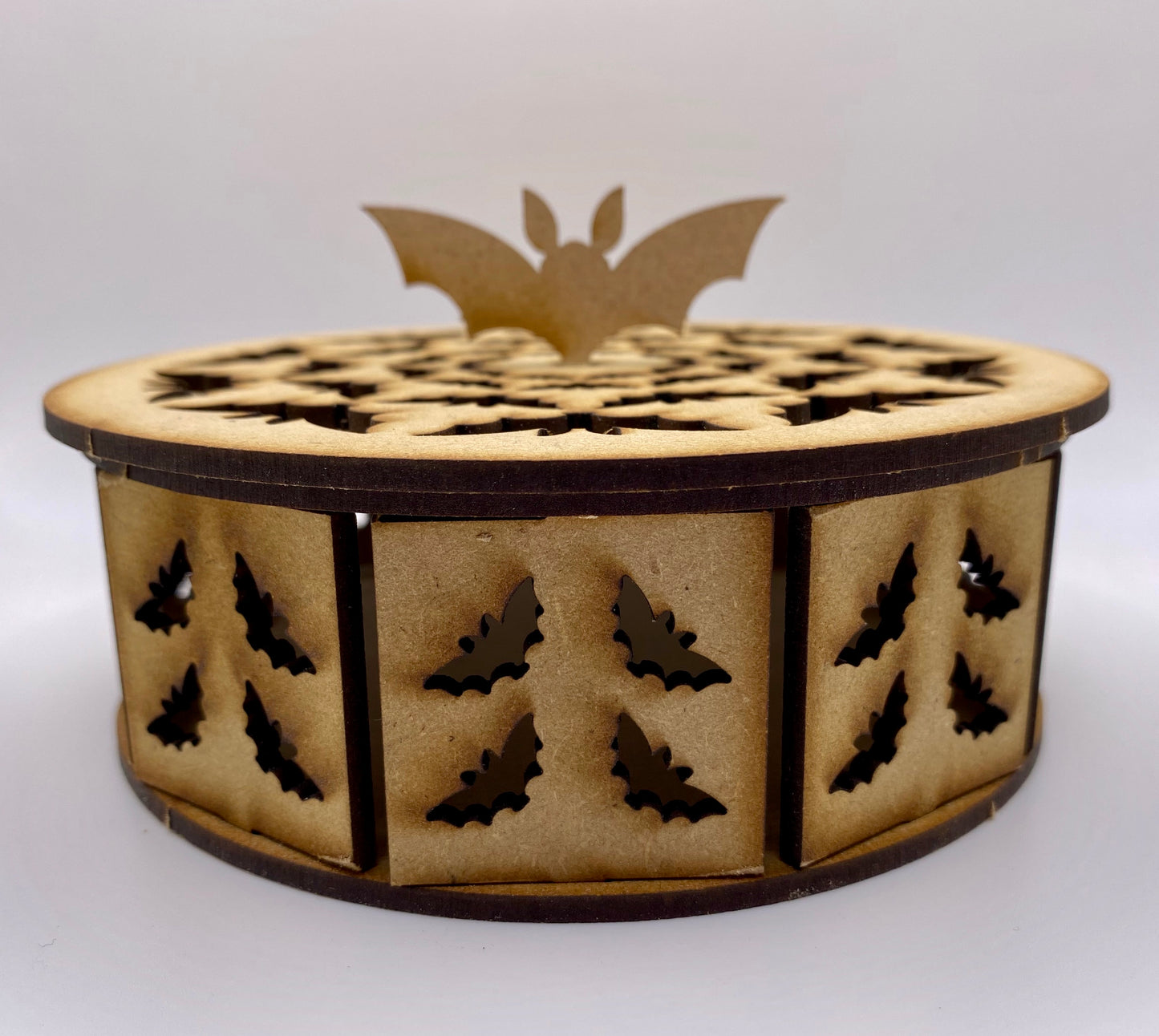 Bats Trinket Storage Box MDF Craft Kit