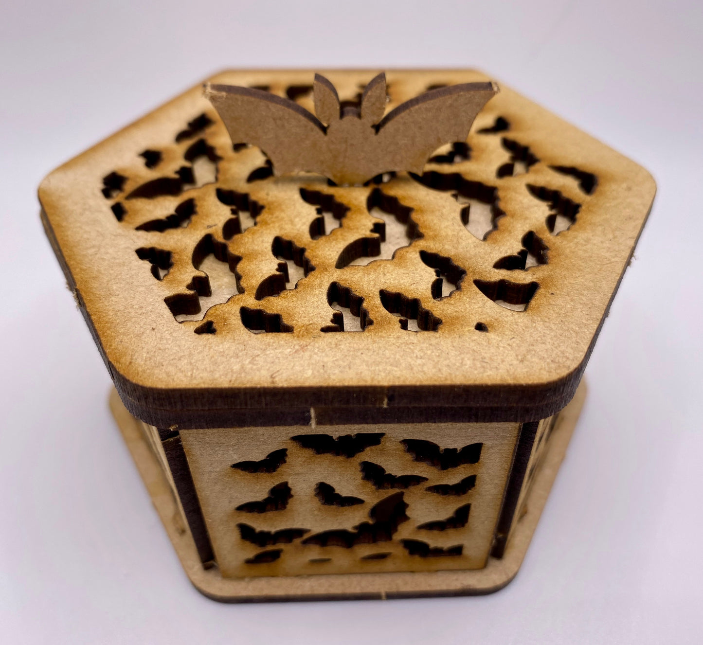 Bat Trinket Storage Boxes - MDF Craft Kit