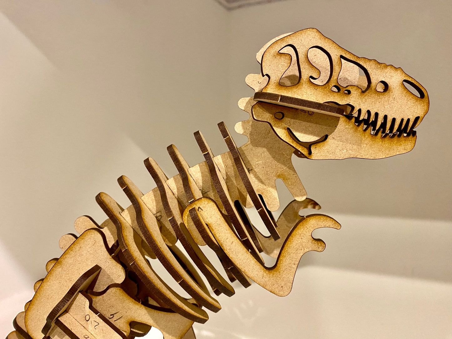 T-Rex Dinosaur 3D Wooden Jigsaw Puzzle Kit