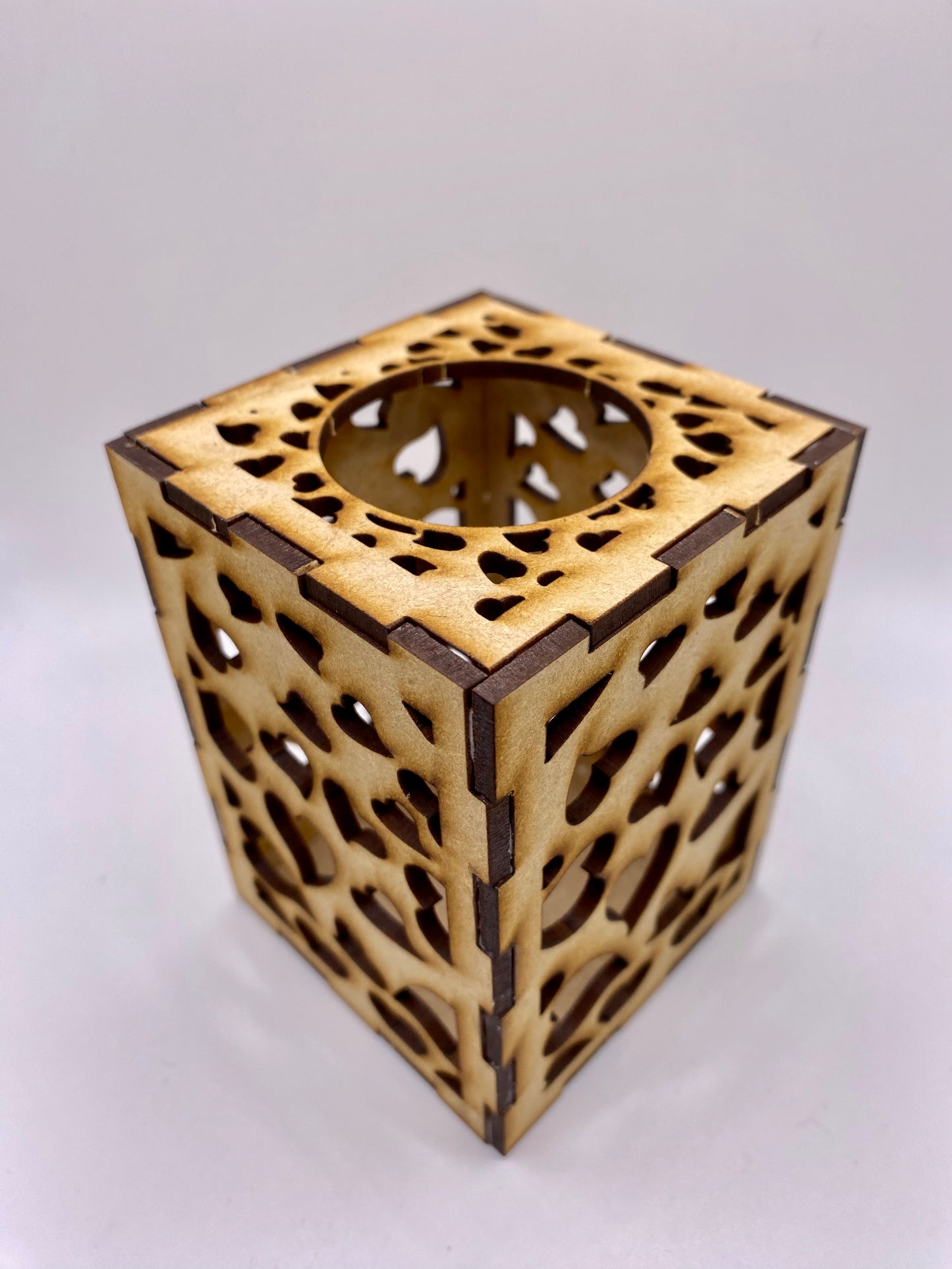 Heart Lantern MDF Craft Kit - Small