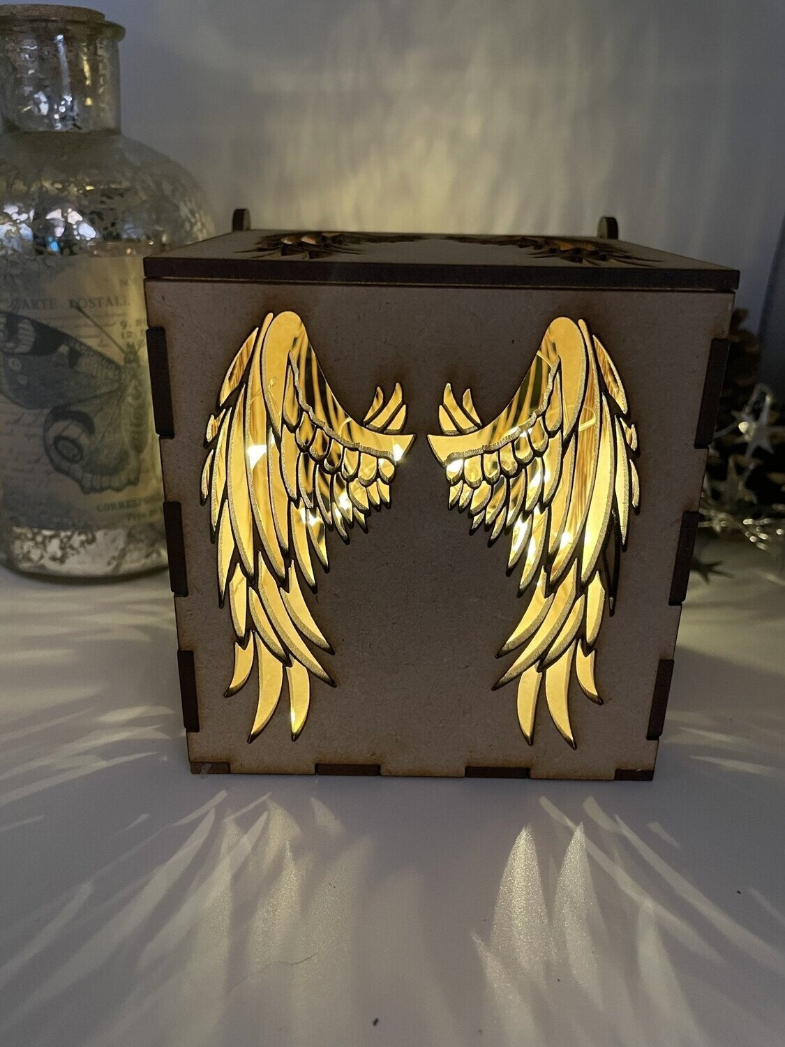 Angel Wings MDF Night Light Craft Kit