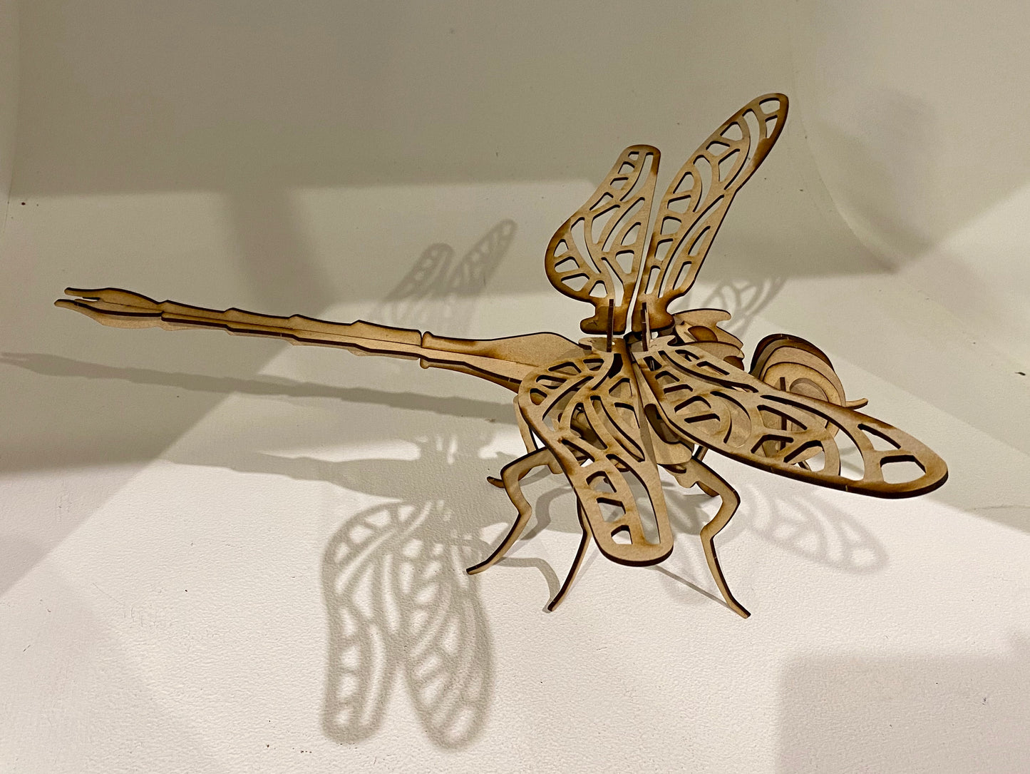 Dragonfly 3D Wooden Jigsaw MDF Craft Puzzle Kit