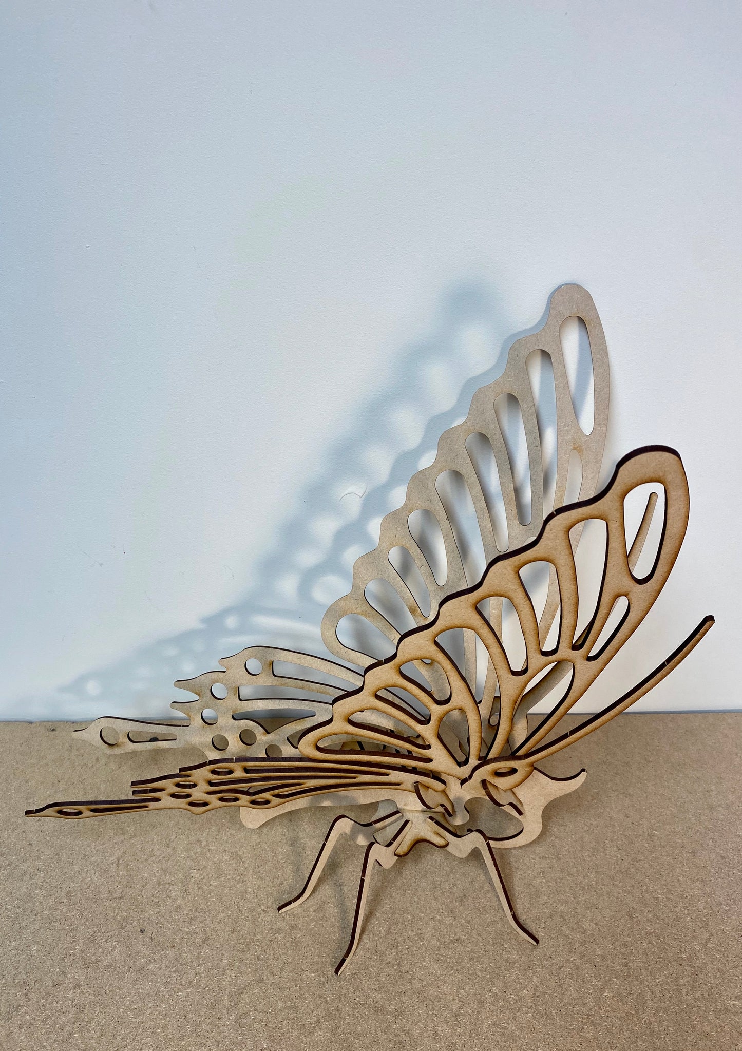 Butterfly 3D Wooden Jigsaw Puzzle MDF Craft Kit