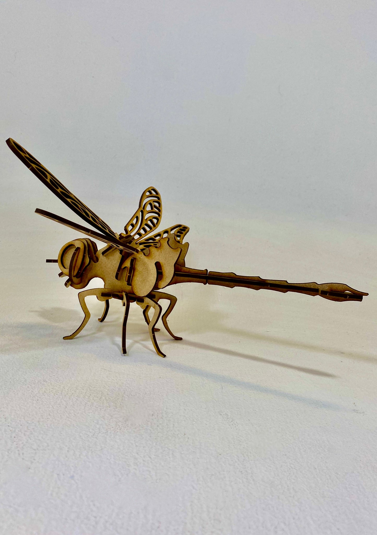 Dragonfly 3D Wooden Jigsaw MDF Craft Puzzle Kit
