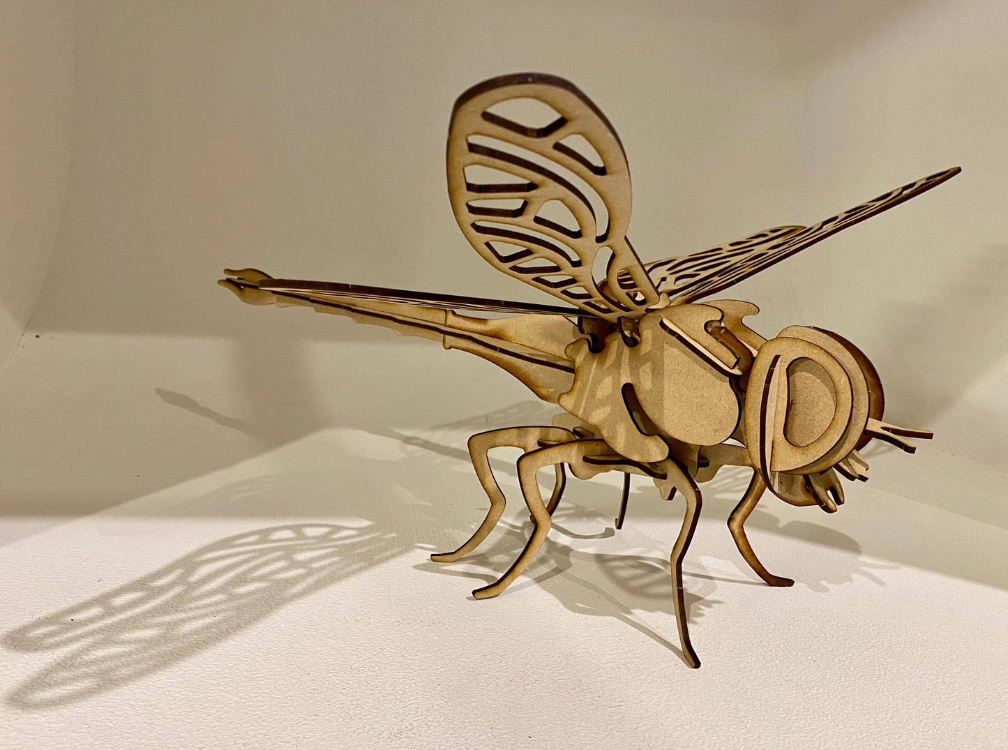 Dragonfly 3D Wooden Jigsaw MDF Craft Puzzle Kit