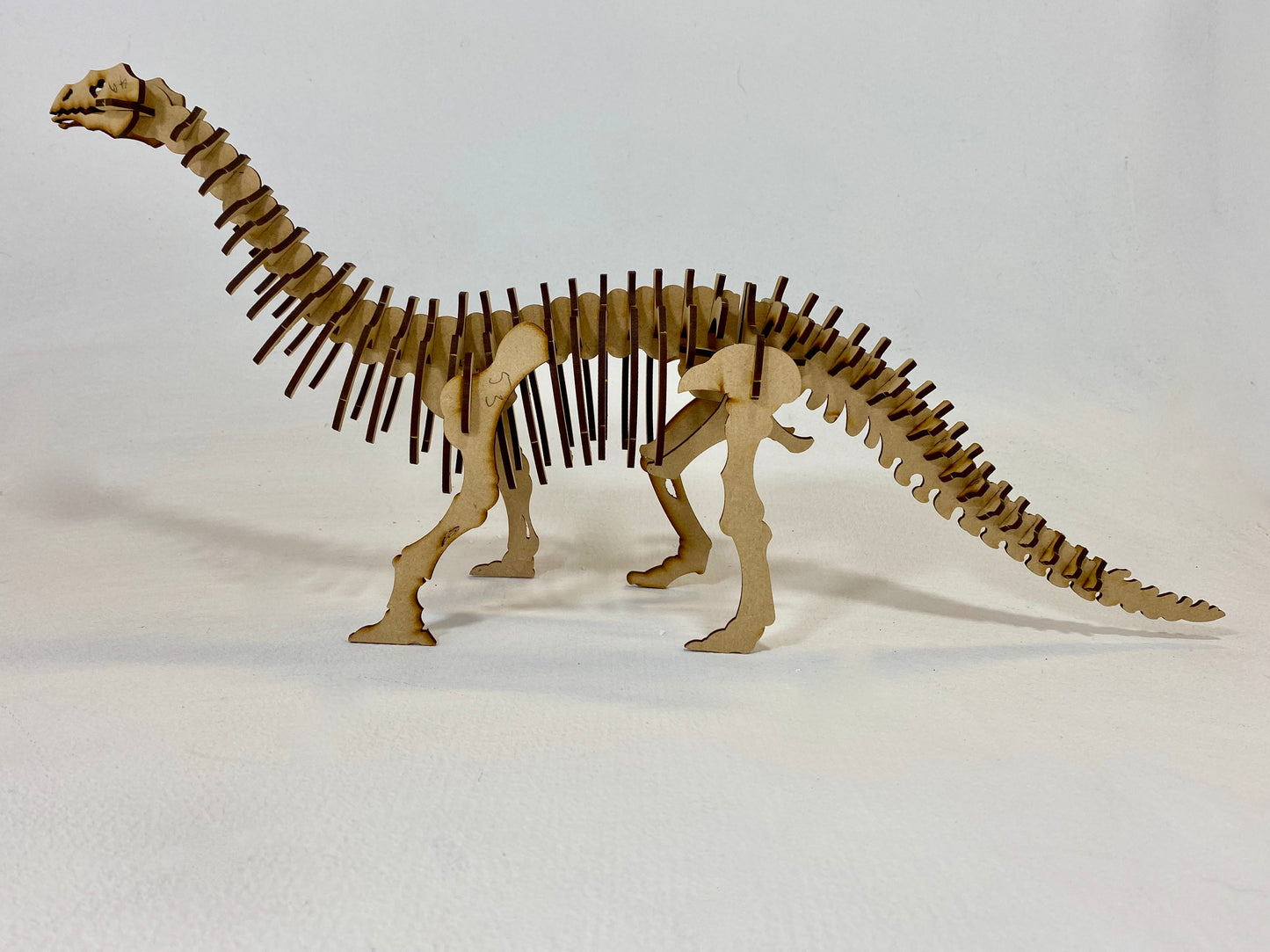 Brontosaurus Dinosaur 3D Wooden Jigsaw Puzzle Kit