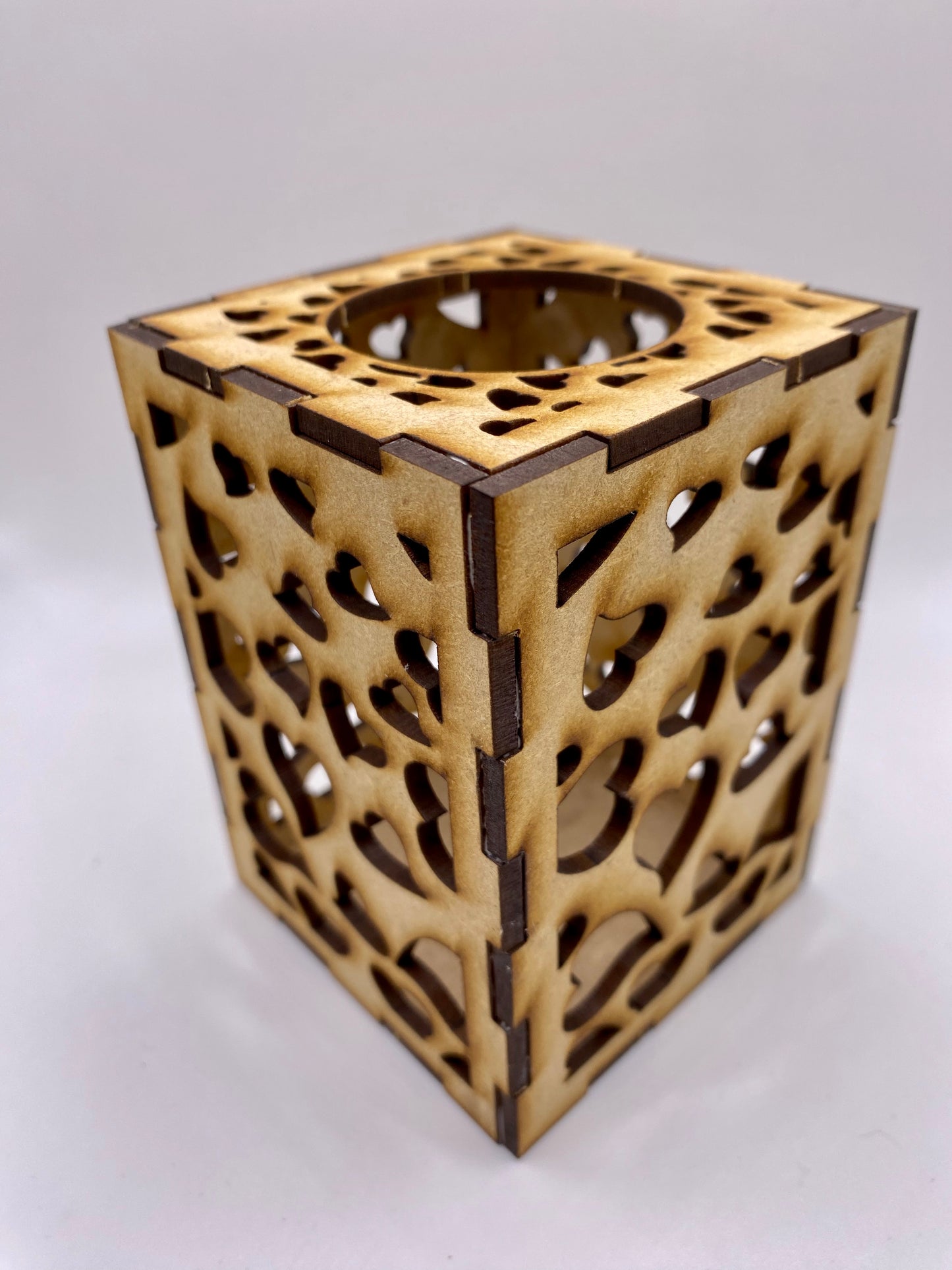 Heart Lantern MDF Craft Kit - Small