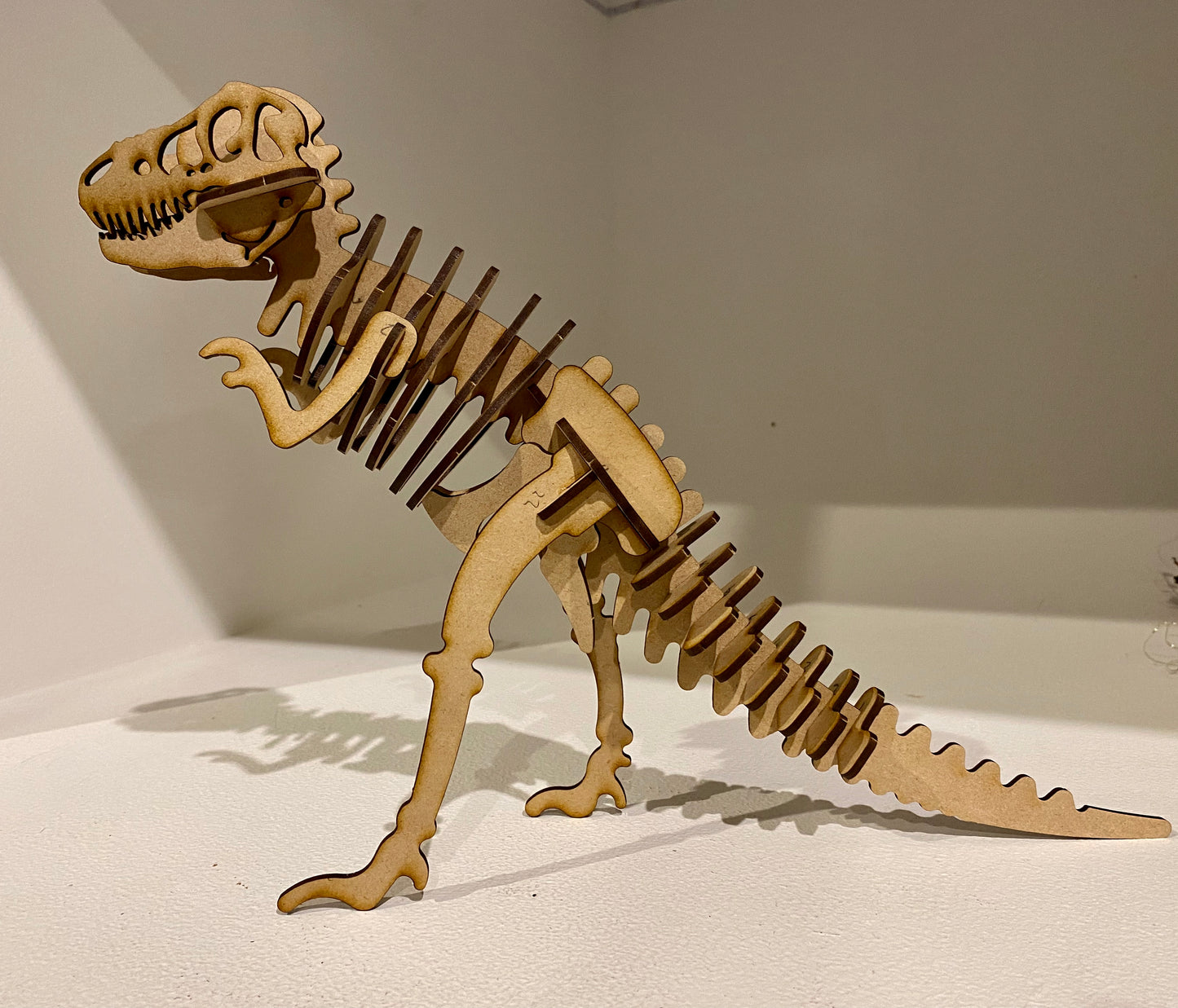 T-Rex Dinosaur 3D Wooden Jigsaw Puzzle Kit