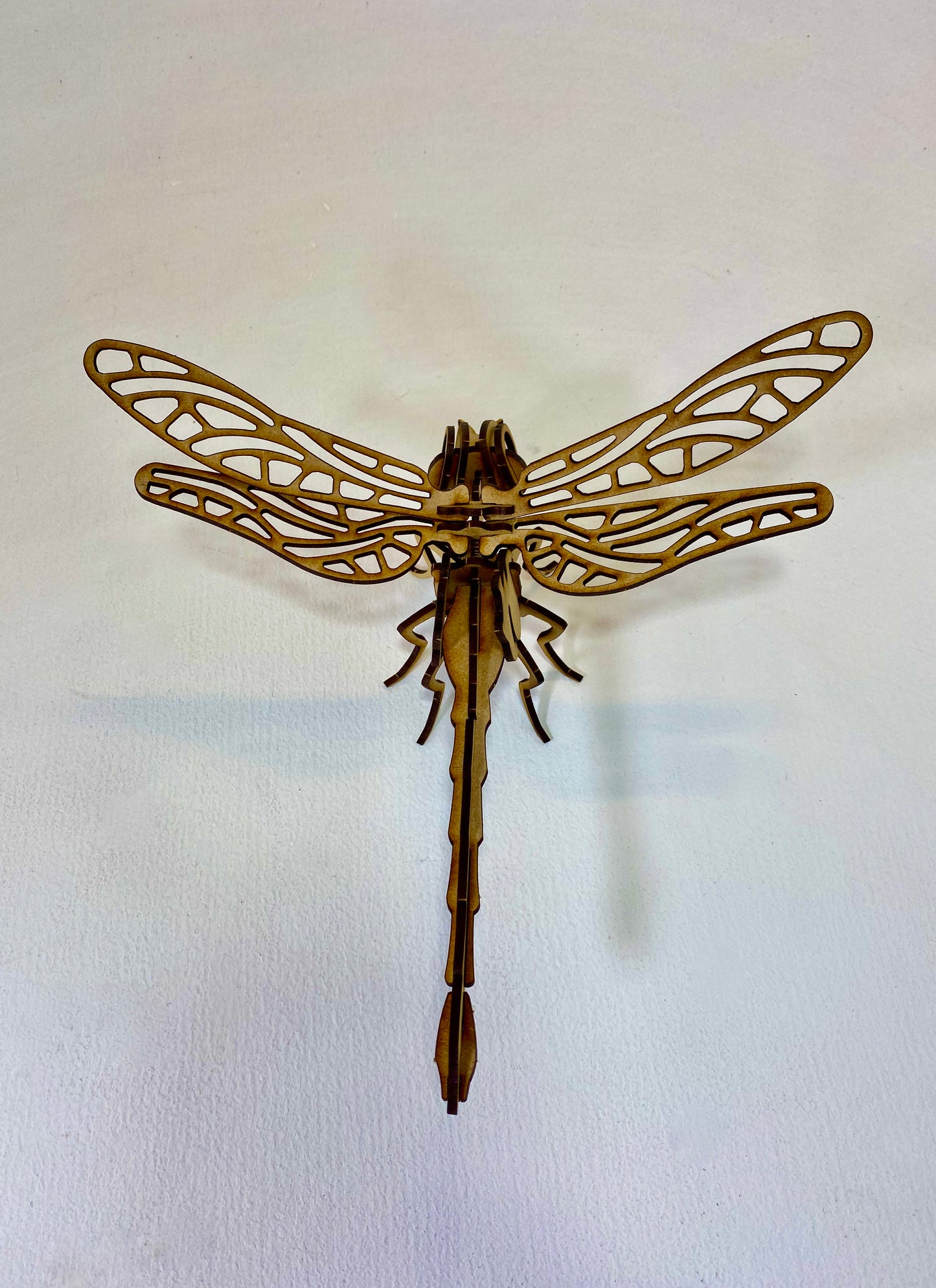 Dragonfly 3D Wooden Jigsaw MDF Craft Puzzle Kit