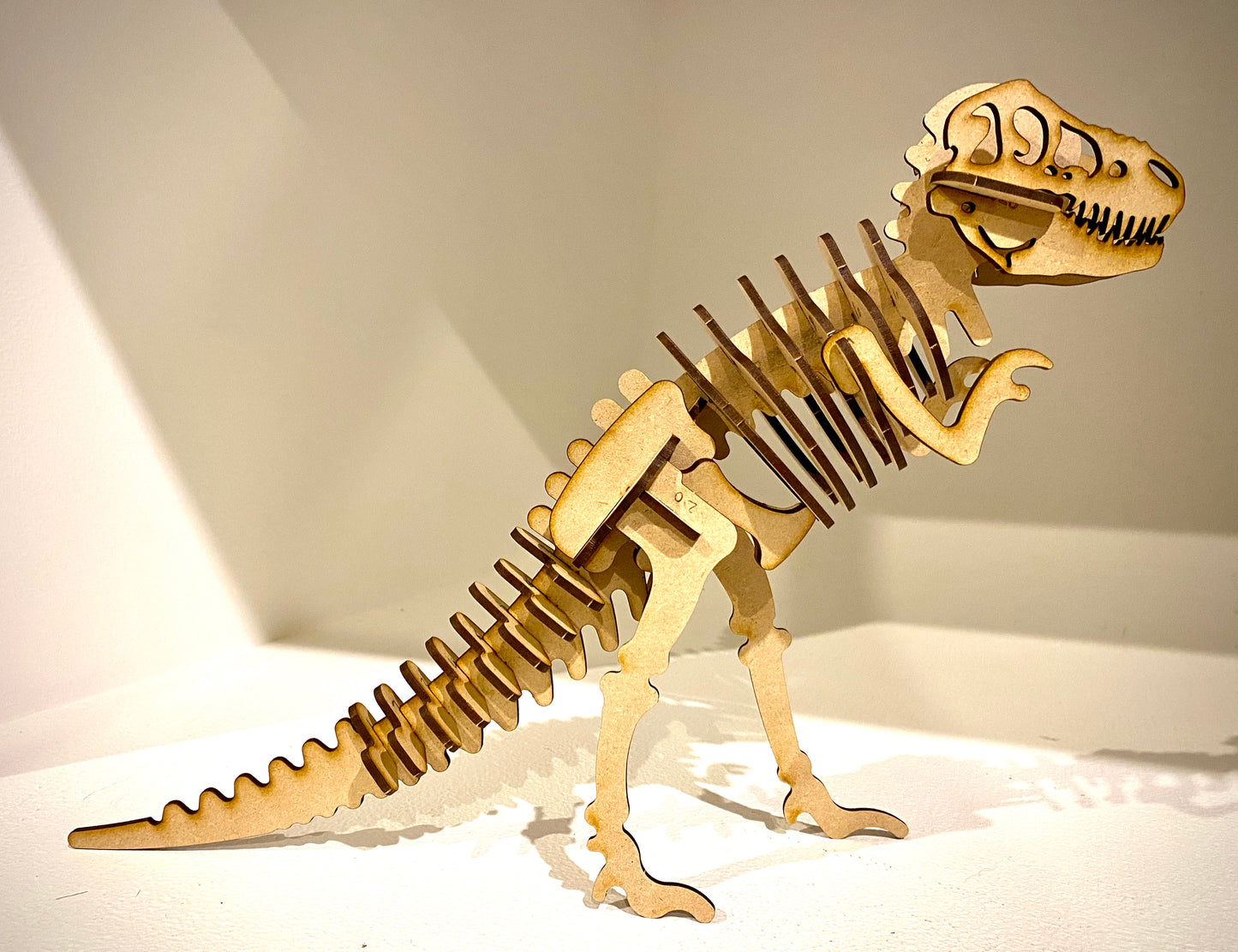 T-Rex Dinosaur 3D Wooden Jigsaw Puzzle Kit