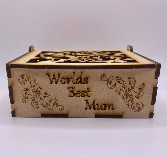 Mother's Day Trinket Box / Personalised MDF Crafts kit