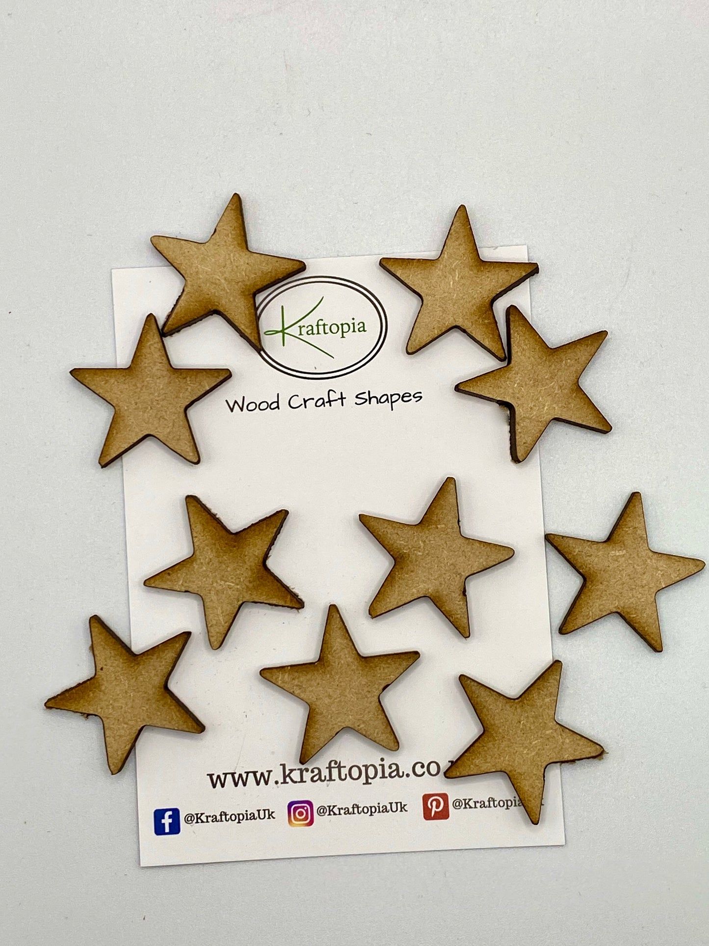 Star MDF Craft Blanks