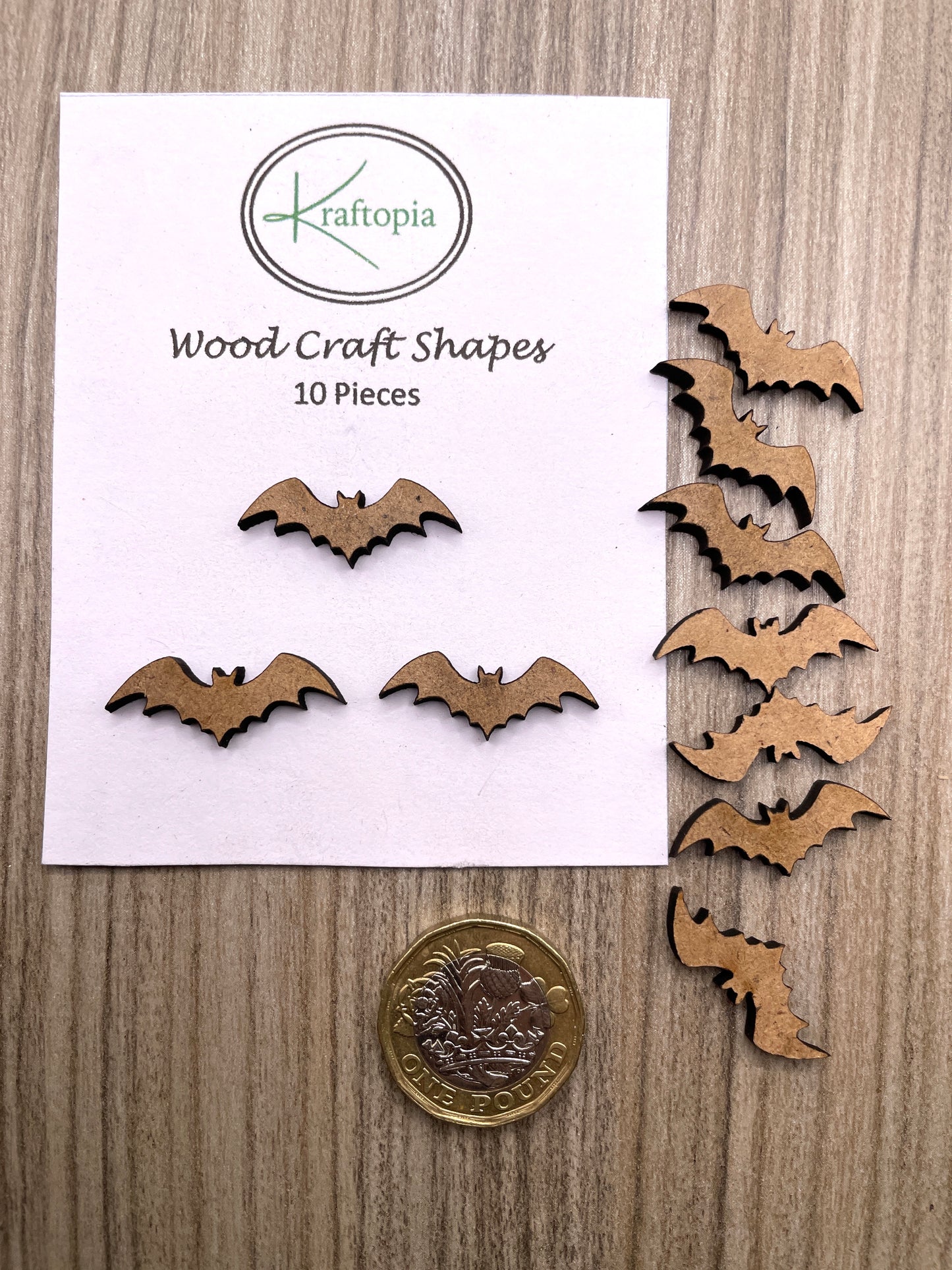 Flying Bats MDF Craft Blanks