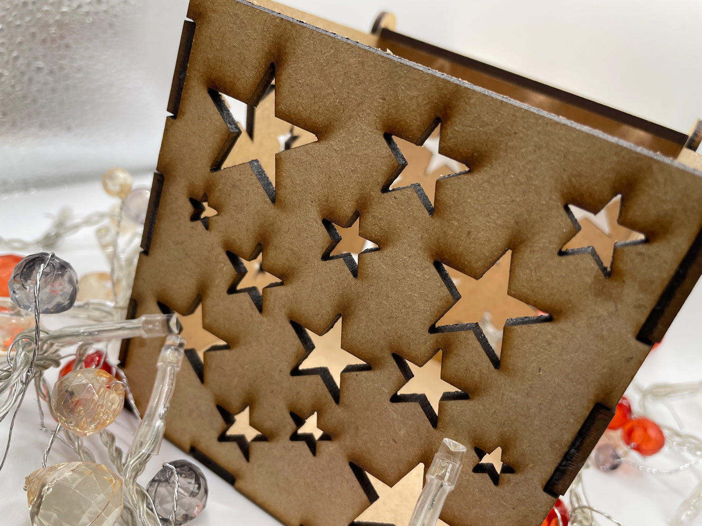 Stars MDF Night Light