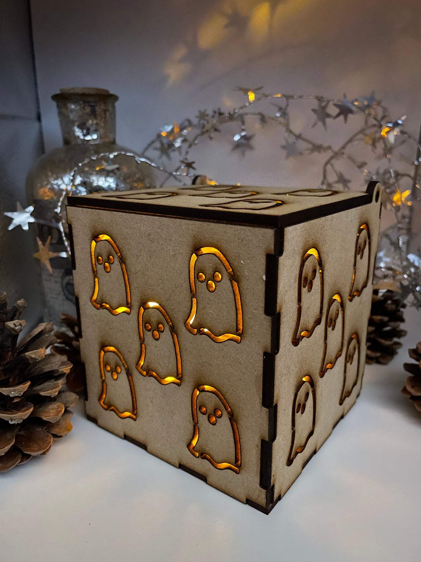Ghost MDF Night Light