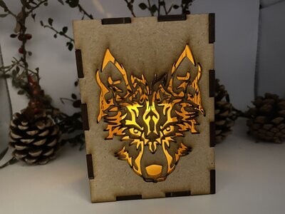 Wolf Lantern MDF - Small