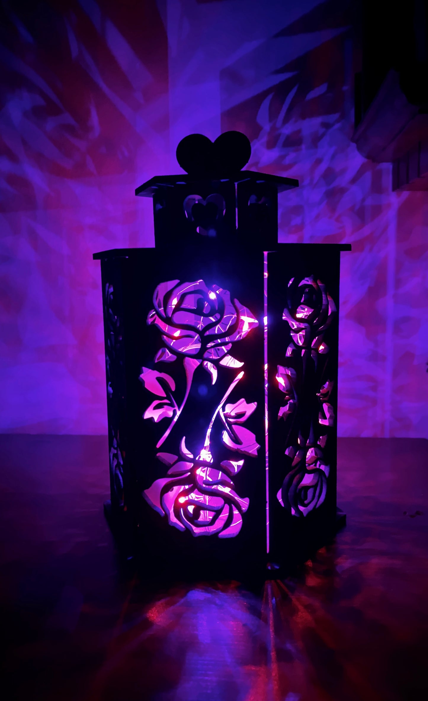 Roses Lantern MDF large