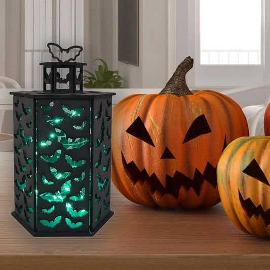 Bat Night Light, Lantern, Gothic, Night Light, Bedroom Light, Themed Light, Themed Night Light, Flying Bats, Bat Decor, Gothic Gift Ideas