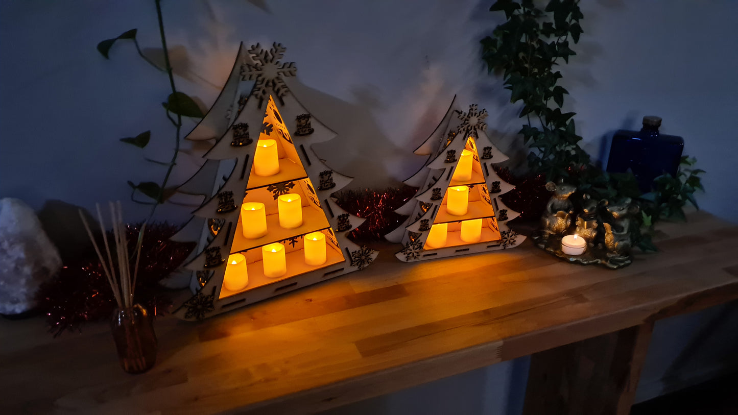 Christmas tree display unit/shelf