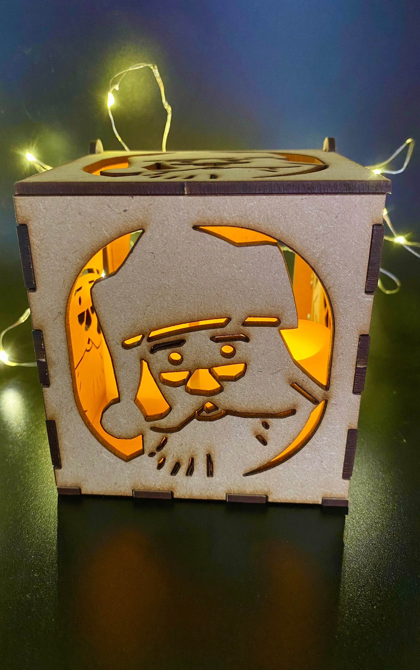 Father Christmas / Santa MDF Craft Kit Night Light