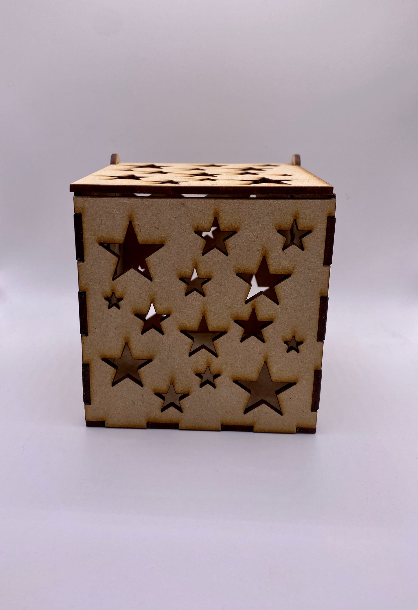 Christmas Stars MDF Night Light