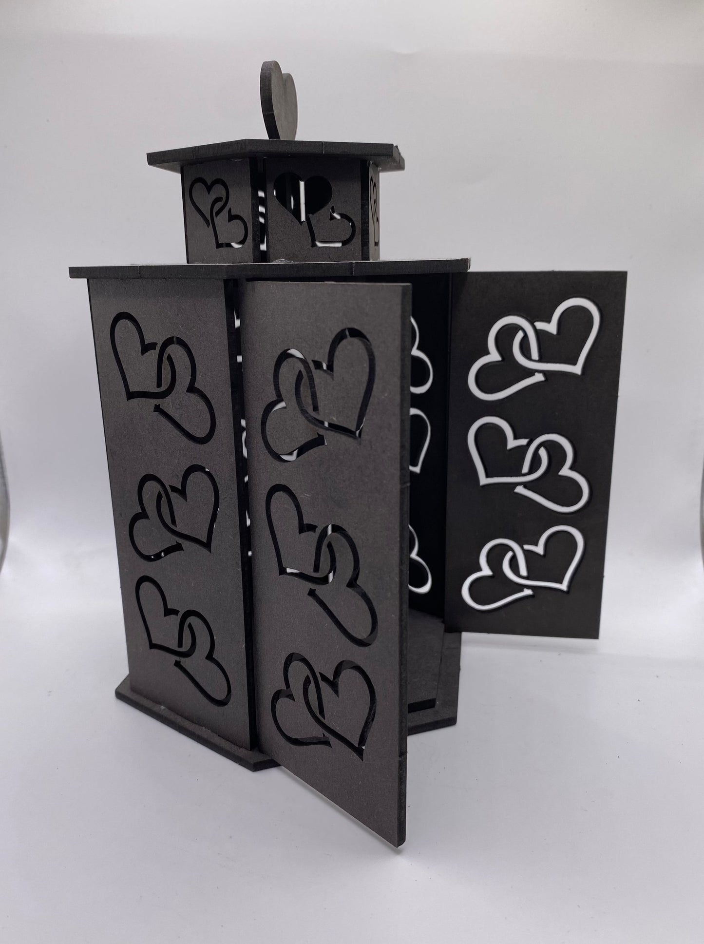 Hearts Lantern MDF large