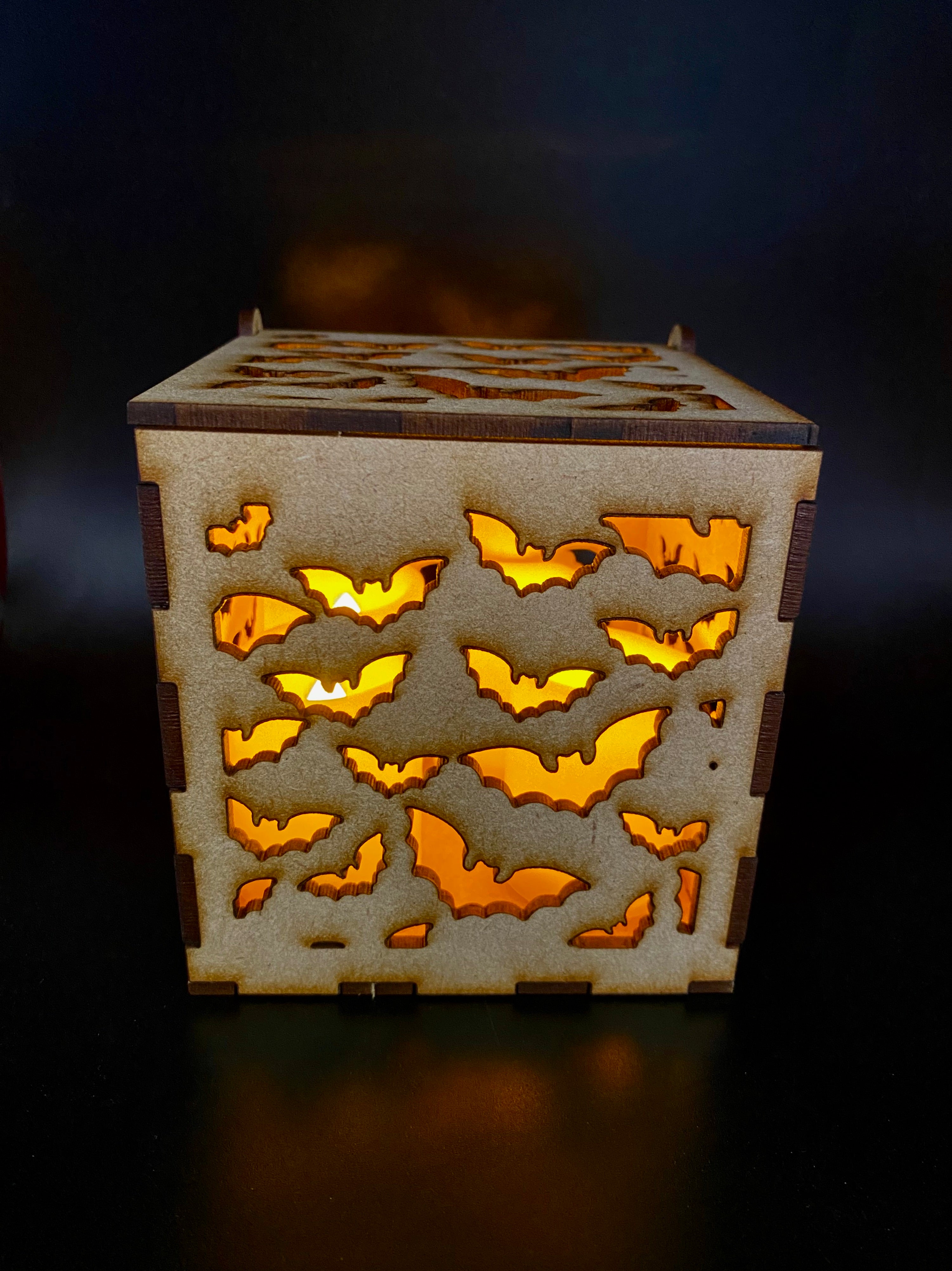 Bats MDF Night Light Craft Kit or Light Box – KraftopiaUk