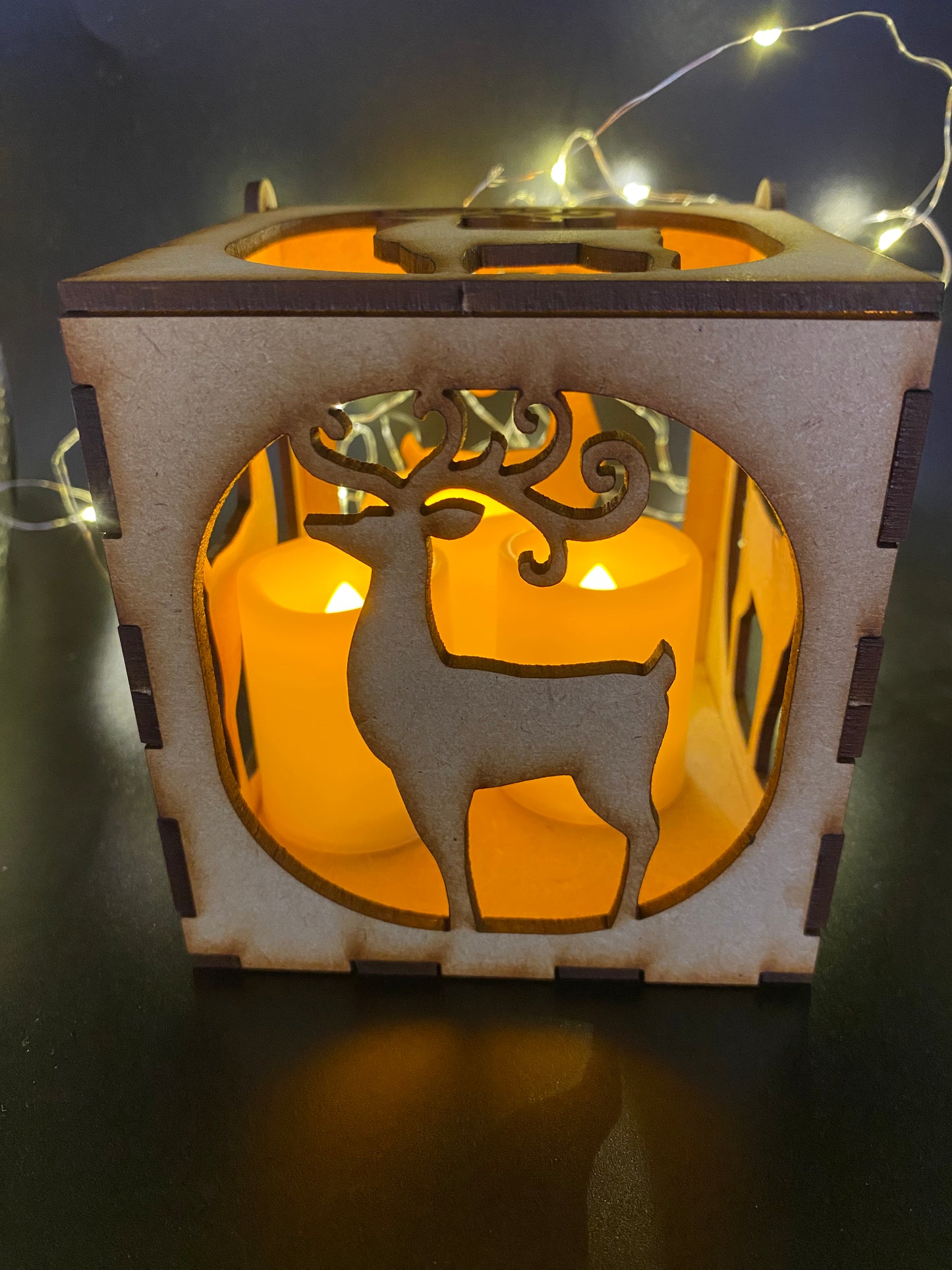 Stunning Reindeer MDF Craft Kit Night Light