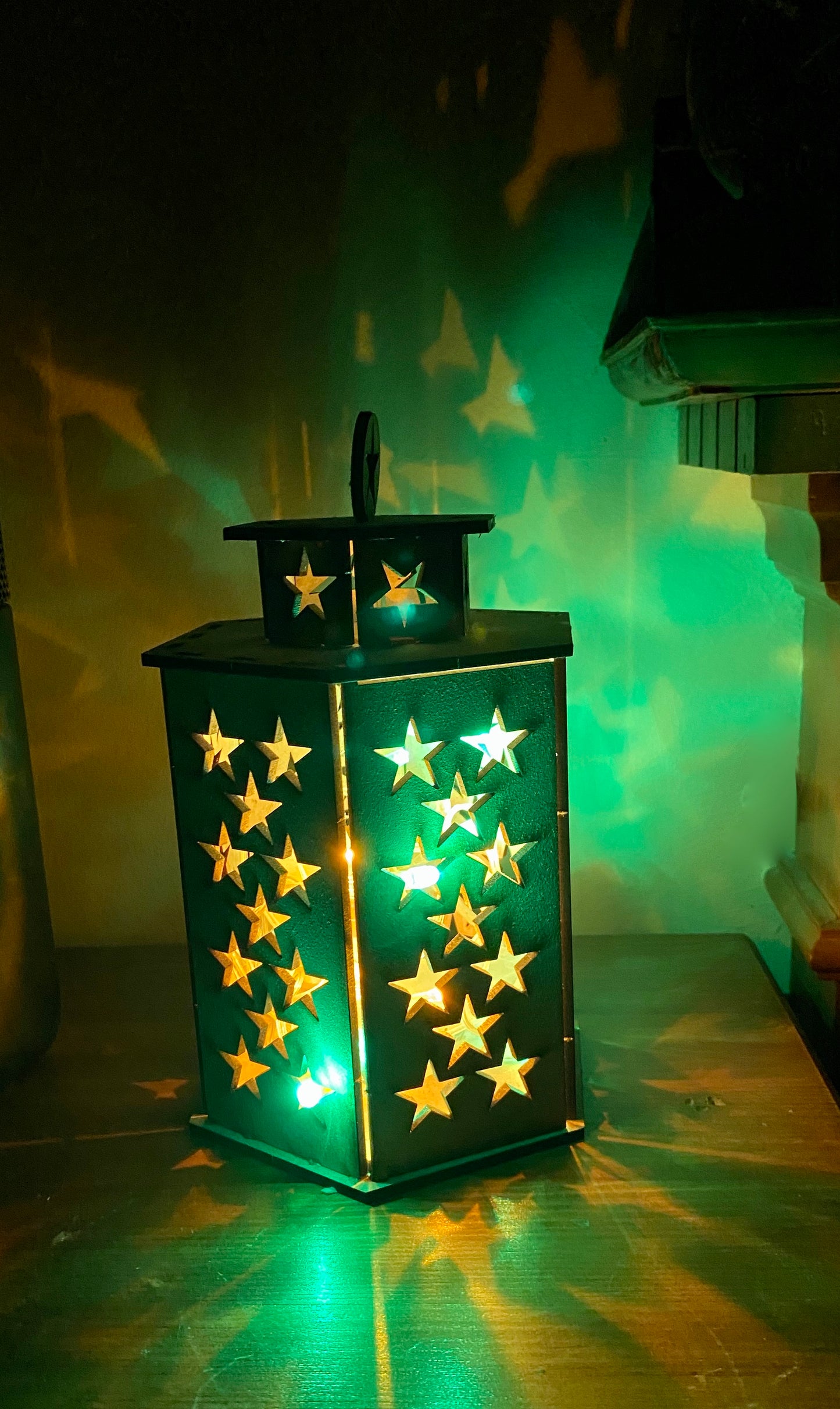 Stunning Stars Lantern MDF Craft Kit - Large