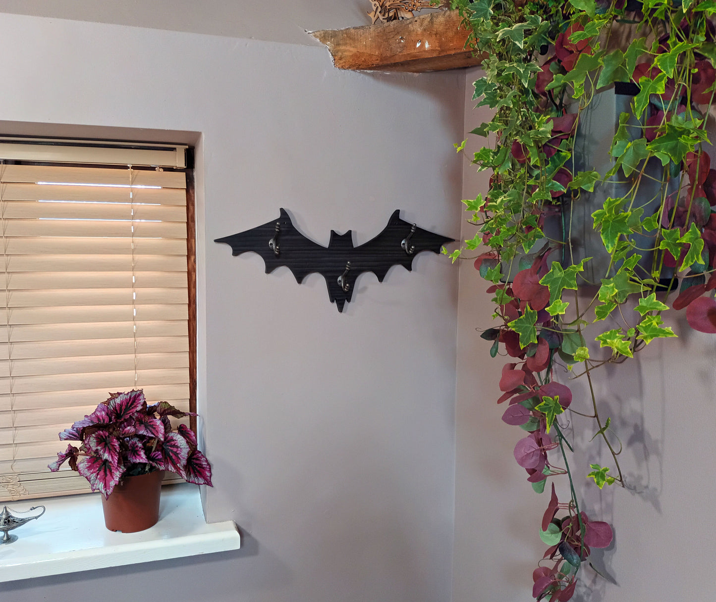 Coat Rack Bat Themed