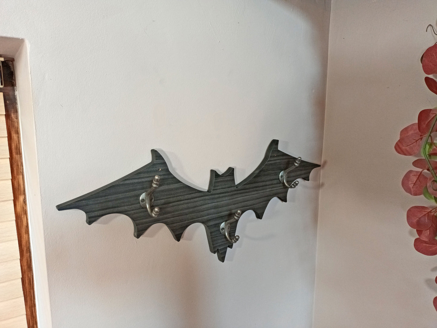 Coat Rack Bat Themed