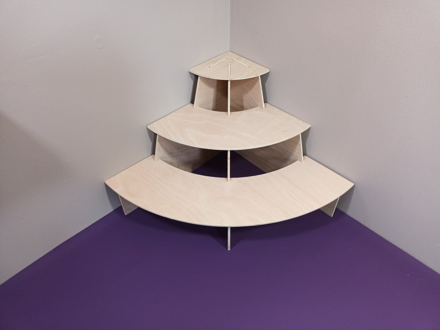 Circular Corner Display Stands