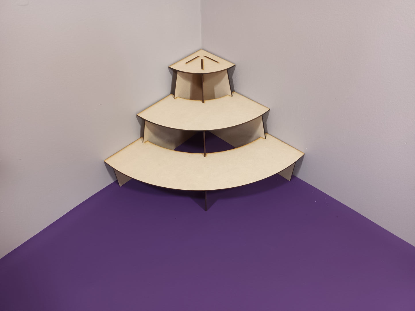 Circular Corner Display Stands