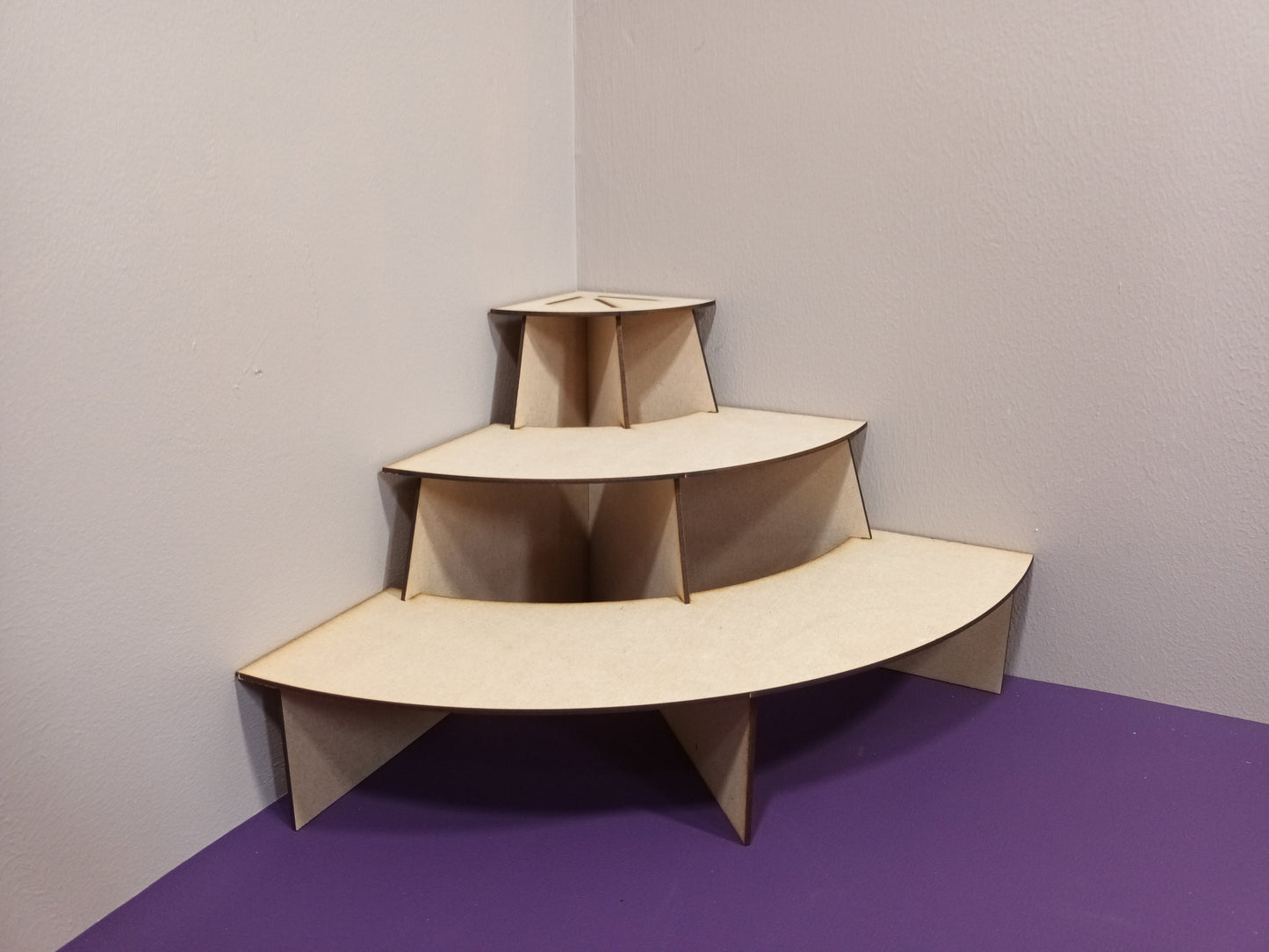 Circular Corner Display Stands