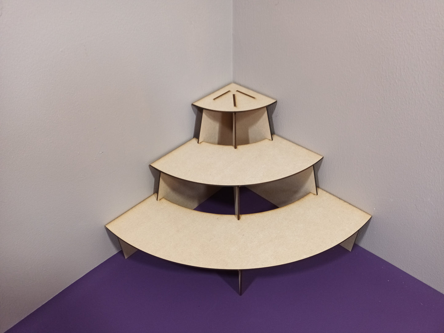 Circular Corner Display Stands