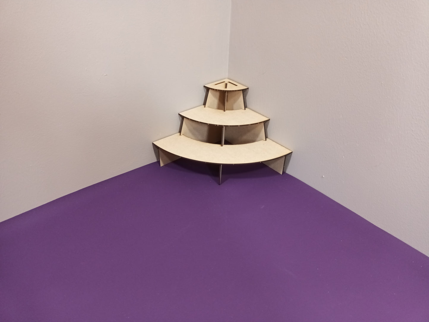 Circular Corner Display Stands