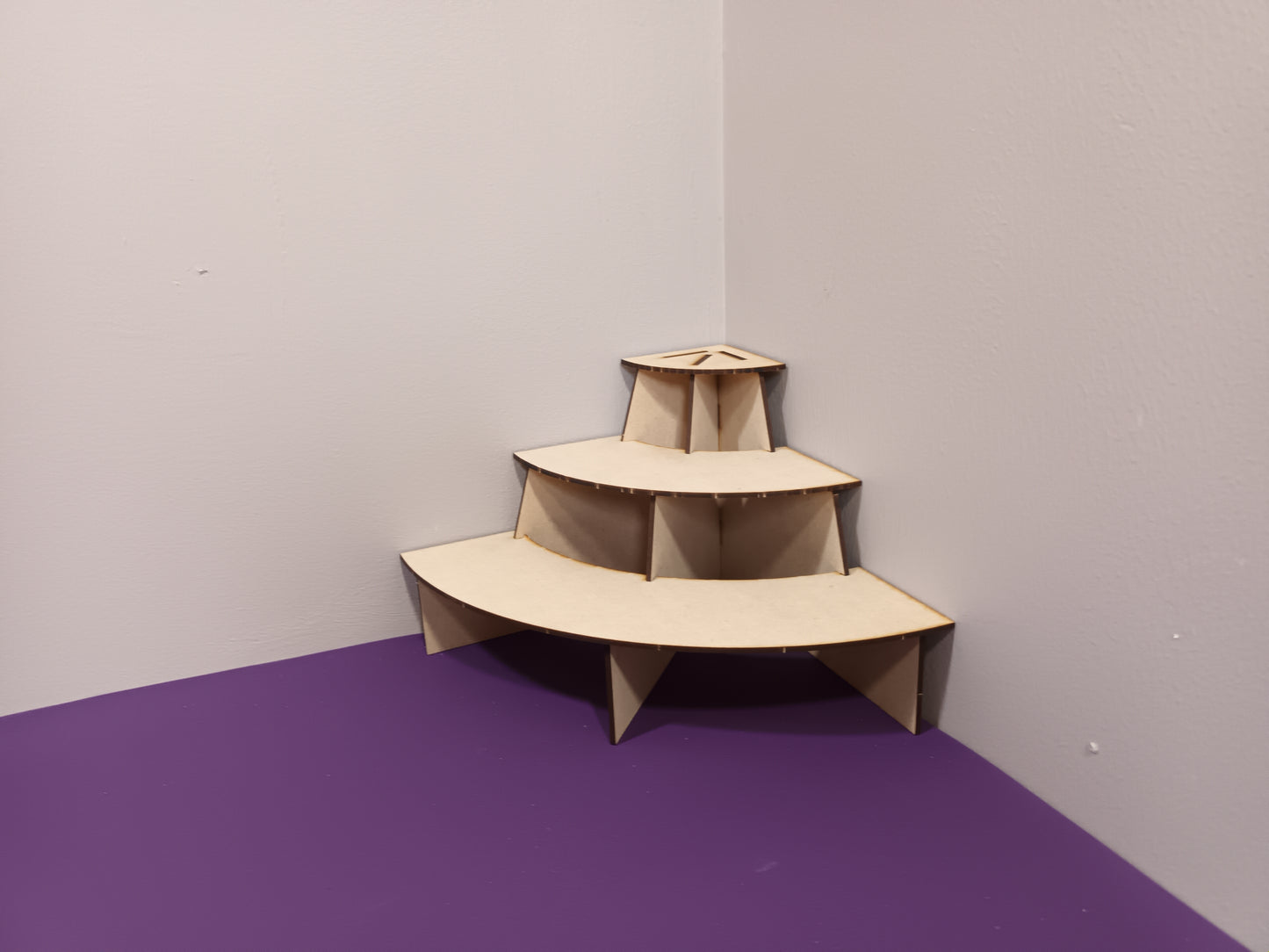 Circular Corner Display Stands