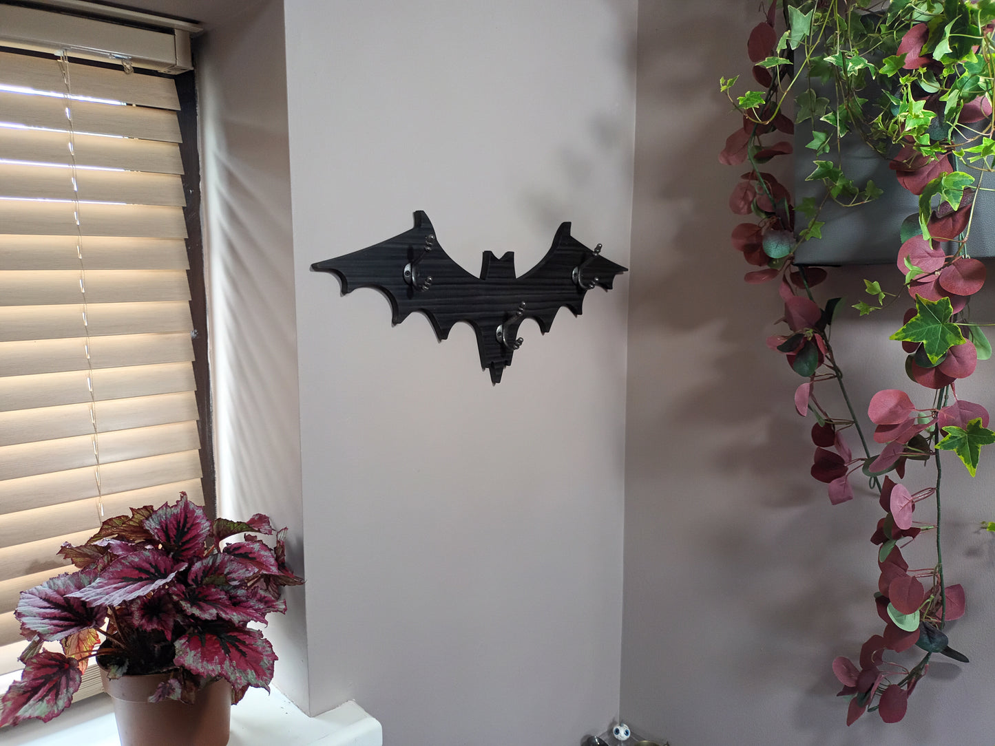 Coat Rack Bat Themed